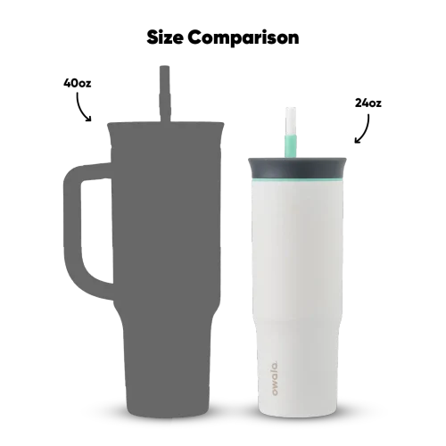 Owala Tumbler - Blue Jay - 24oz